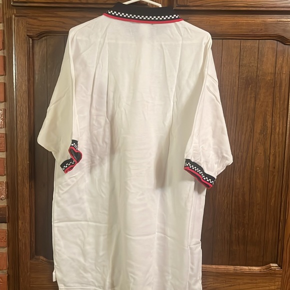 Gulf racing polo short sleeve shirt , water bottle, can cozy, sticker. - Picture 4 of 4